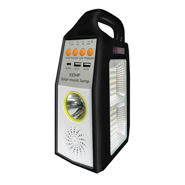 Kemp 5W 6500K solcellelampe