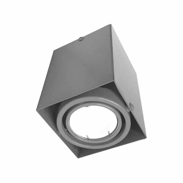 LOFTSLAMPE BLOCCO GRÅ 1x7W GU10 LED