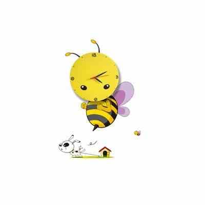 Børnelampe BEE LED CLOCK 0,6W LED