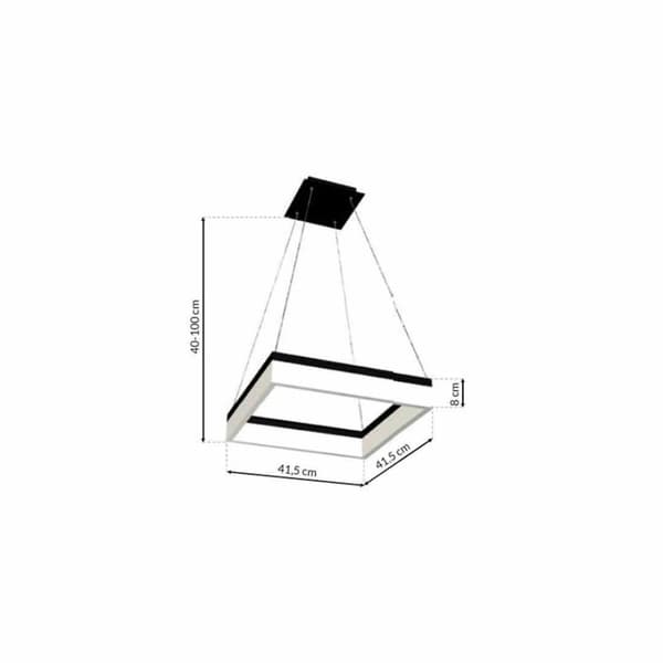 HÆNGELAMPE NERO 32W LED