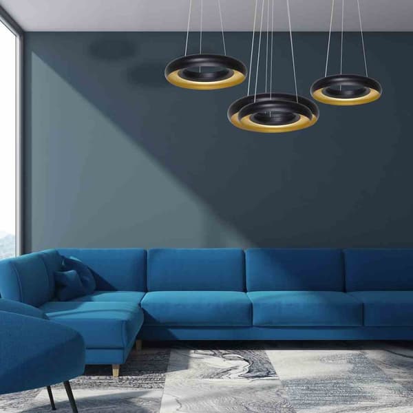 RIIPPUVALAISIN RONDO NERO 36W LED