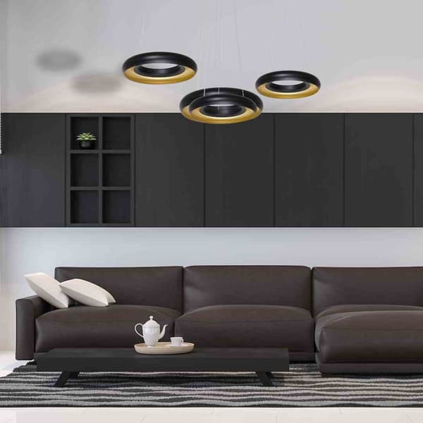 RIIPPUVALAISIN RONDO NERO 36W LED