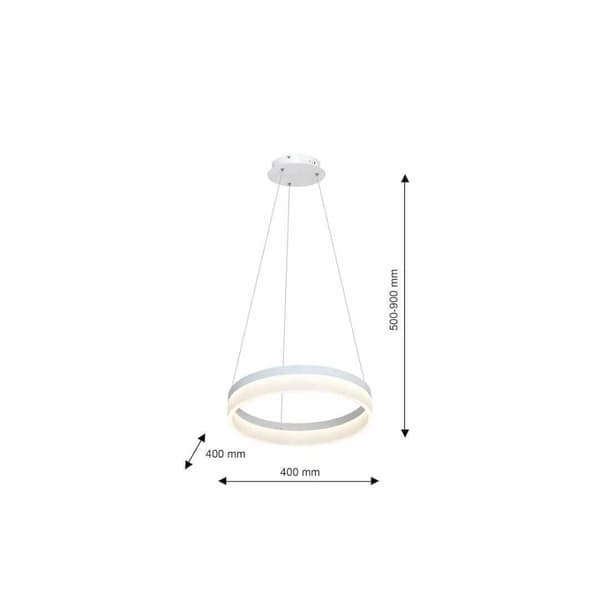 RINGHÆNGELAMPE 24W LED
