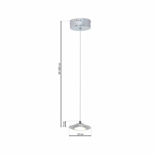 HÆNGELAMPE ELLIPSE 5W LED