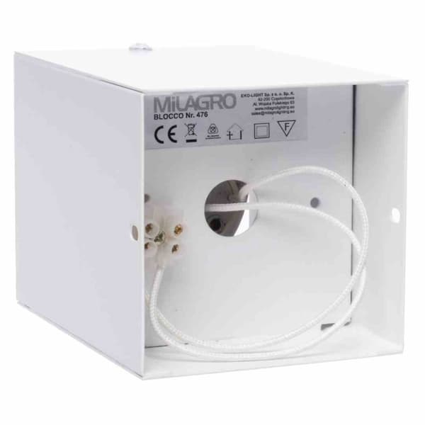 BLOCCO LOFTSLAMPE HVID 1x7W GU10 LED
