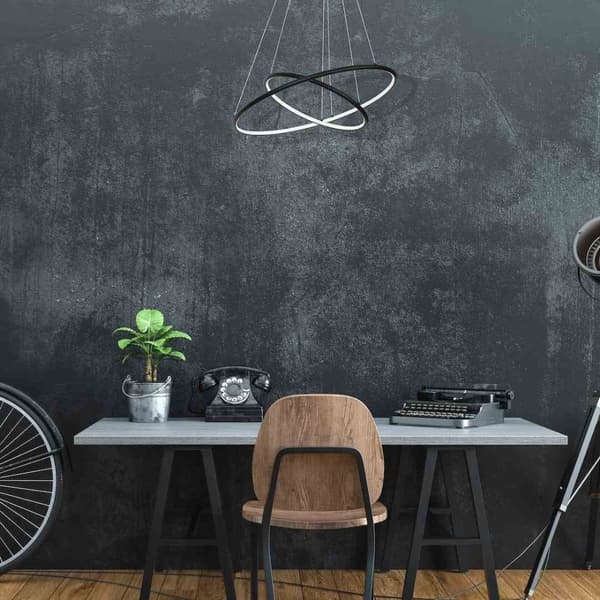 HÆNGELAMPE ORION SORT 53W LED
