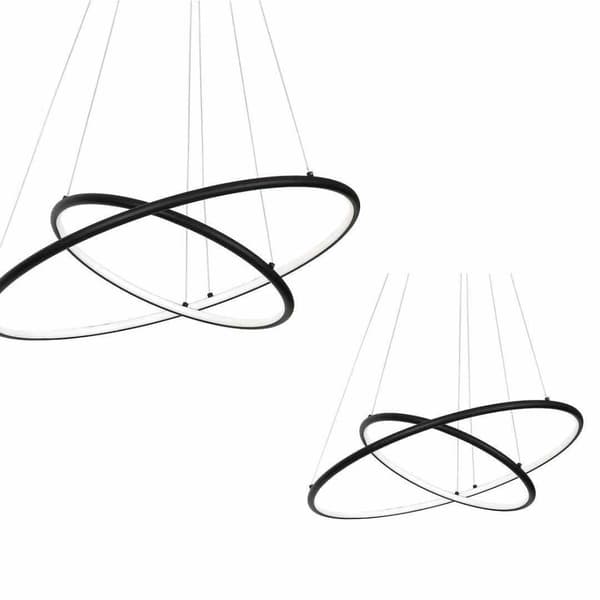 HÆNGELAMPE ORION SORT 53W LED