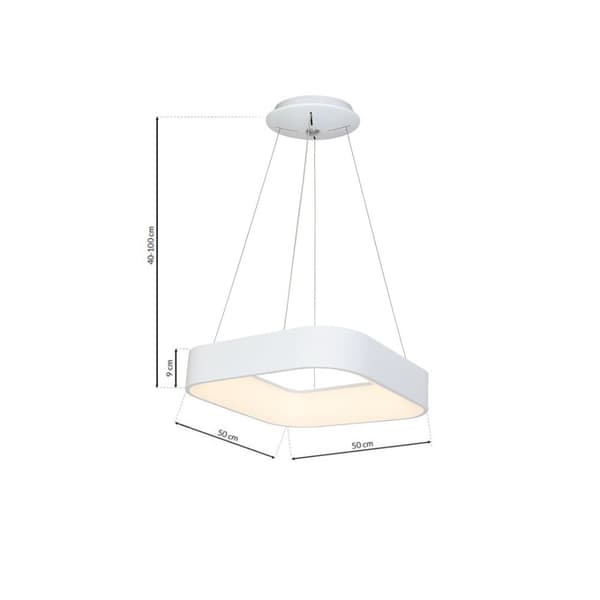 HÄNGLAMPA ASTRO VIT 24W LED