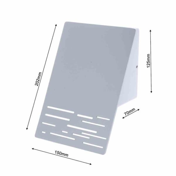 FACADE ARMATURLINJE 10W LED Hvid