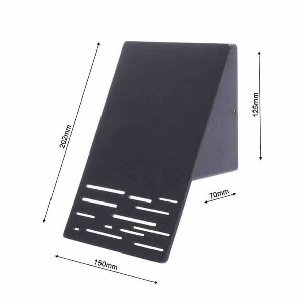 FACADE ARMATURLINJE 10W LED Grå