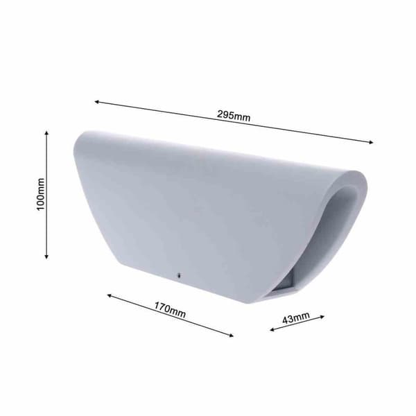 BRICK 6W LED JULKISIVULAMPPU