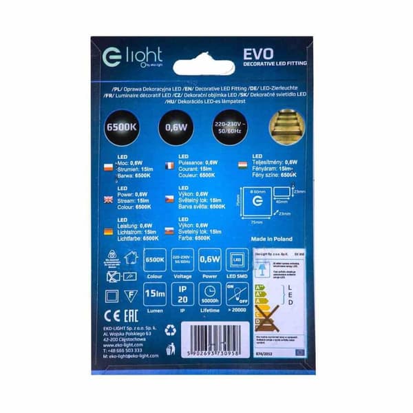 EVO Cold Color 6500K