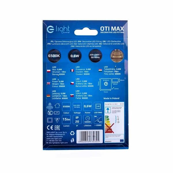 OTI MAX Cold Color 6500K
