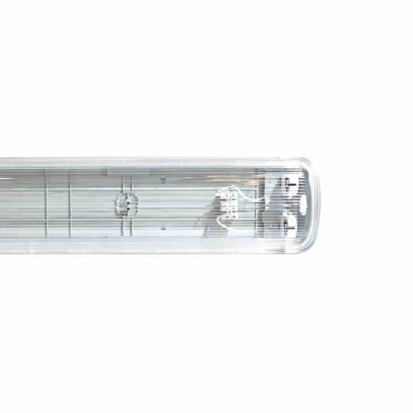 HERMETISK ARMATUR 2x120cm för LED-lysrör