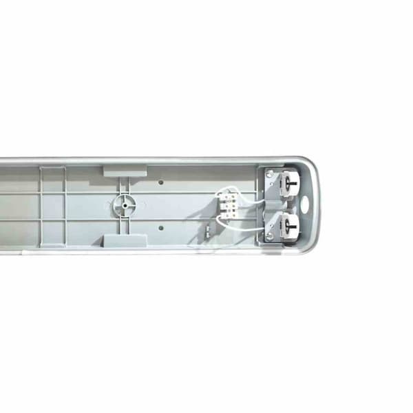 HERMETISK ARMATUR 2x120cm för LED-lysrör
