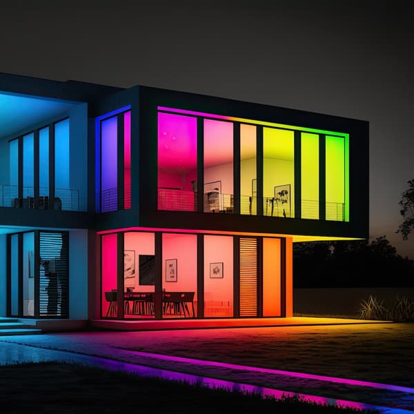 Led RGB Kit 5m IP65 Controller + Fjernbetjening