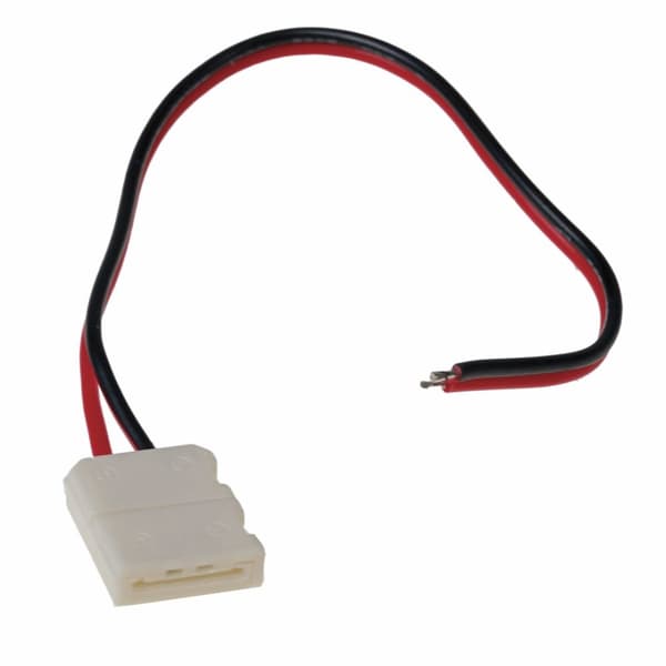RGB LED-liitin 10mm. Liitin toisella puolella.