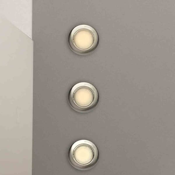 ROUND EYE GU10 1X5W LED SATIN