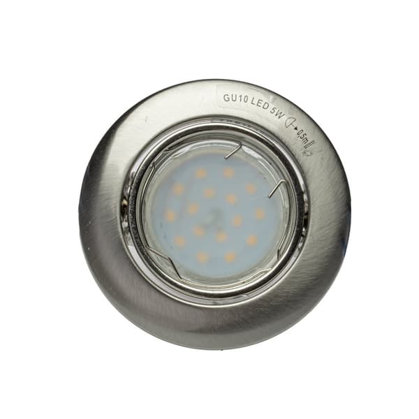 ROUND EYE GU10 1X5W LED SATIN