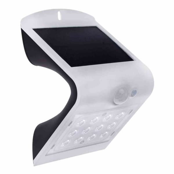 Solar Lampe Butterfly Hvid 1,5W