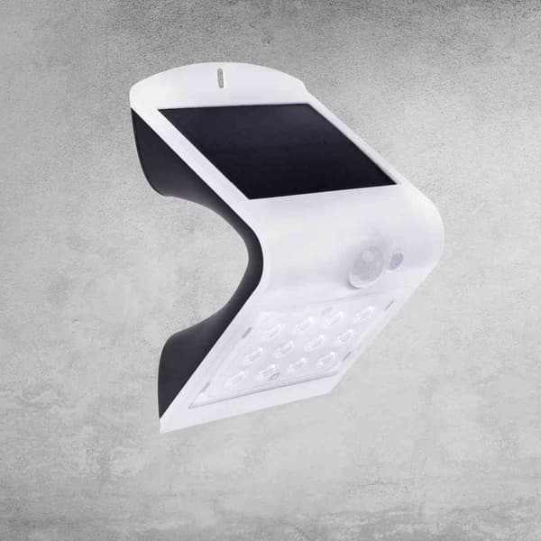 Solar Lampe Butterfly Hvid 1,5W