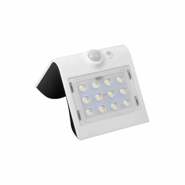 Solar Lampe Butterfly Hvid 1,5W