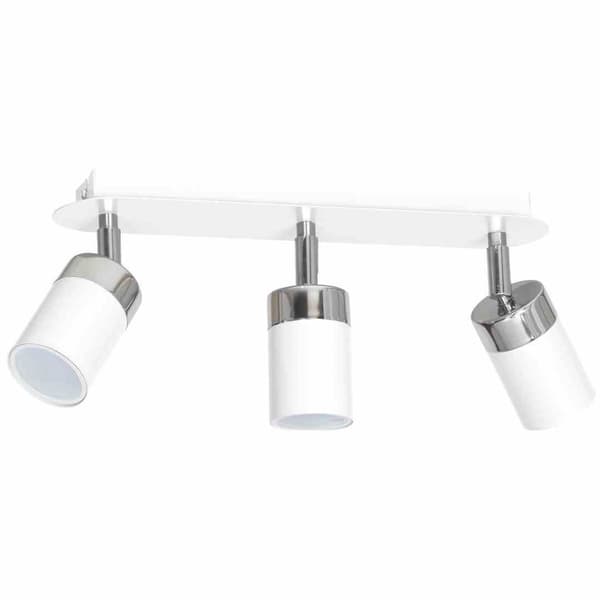 JOKER WHITE/CHROME loftslampe 3xGU10