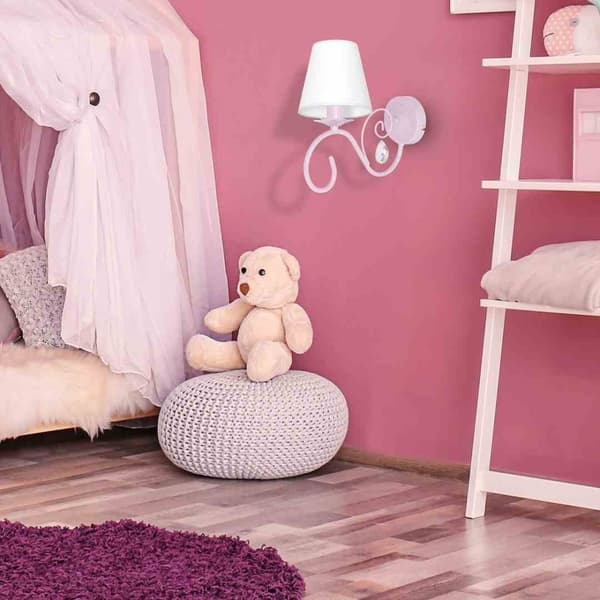 Seinävalaisin SARA PINK 1xE14/40W/230V