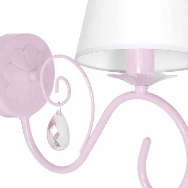 Seinävalaisin SARA PINK 1xE14/40W/230V