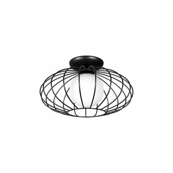 Loftslampe KRONOS SORT 1xE14
