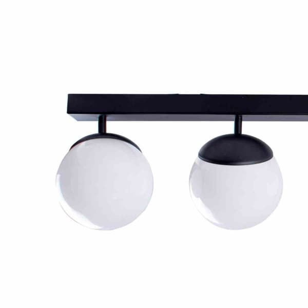 Taklampa SFERA SVART 5xE14