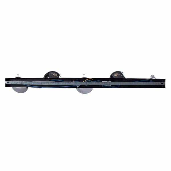 Taklampa SFERA BLACK/CHROME 5xE14