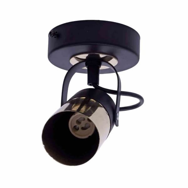 Vägglampa WILSON BLACK 1xGU10