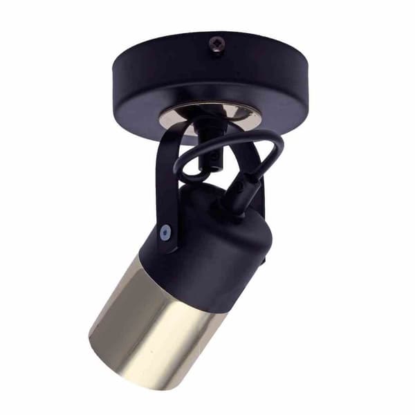 Vägglampa WILSON BLACK 1xGU10
