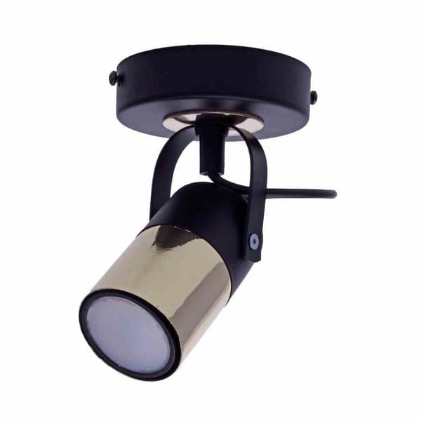 Vägglampa WILSON BLACK 1xGU10