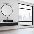 Miniatyrbild 3 av 8: SHINE BLACK vägglampa 60cm 12W LED