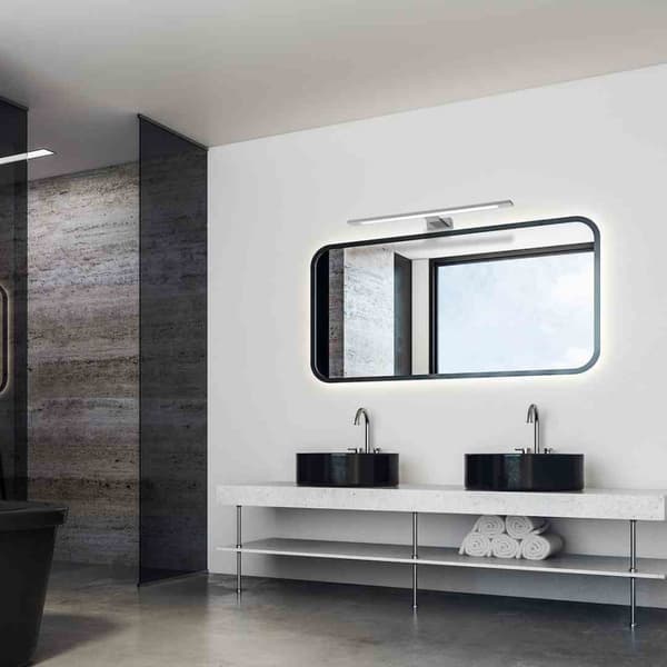 SHINE KROM 60cm 12W LED væglampe