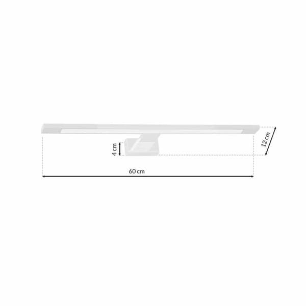 SHINE WHITE 60cm 12W LED vägglampa