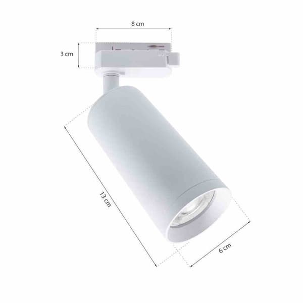 Mica Track White 1xGU10 armatur