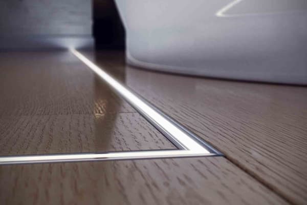 SILVER ALUMINIUM PROFIL TYP T 2m + MJÖLKSKÄRM