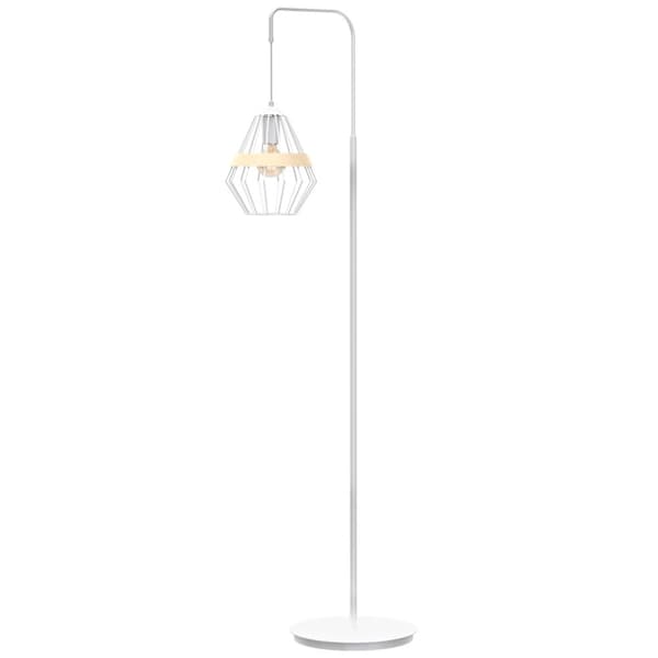 Golvlampa CLIFF WHITE 1xE27