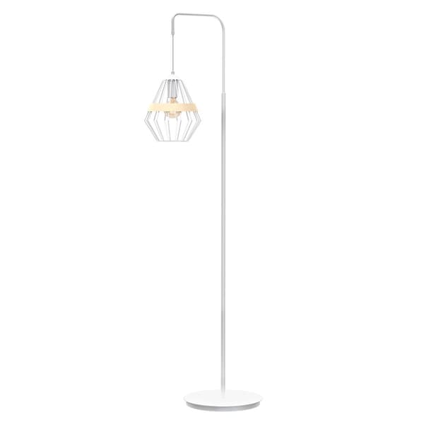 Golvlampa CLIFF WHITE 1xE27
