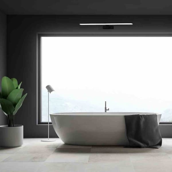 SPLASH BLACK væglampe 80cm 16W LED