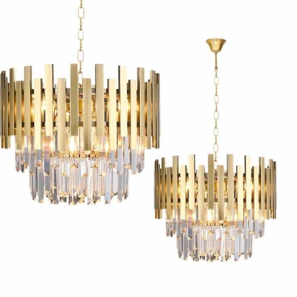 ASPEN GULD lysekrone 6xE14