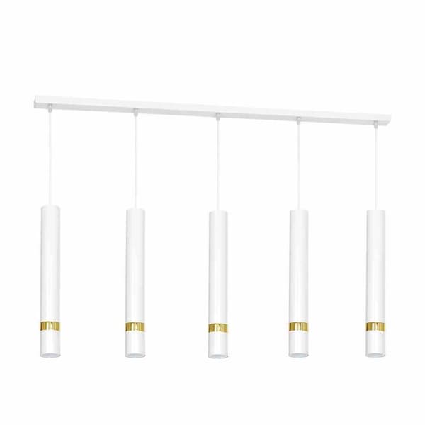 Hængelampe JOKER WHITE/GULD 5xGU10