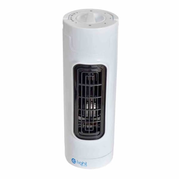 EKO-LIGHT 14" Tower Pöytätuuletin Valkoinen