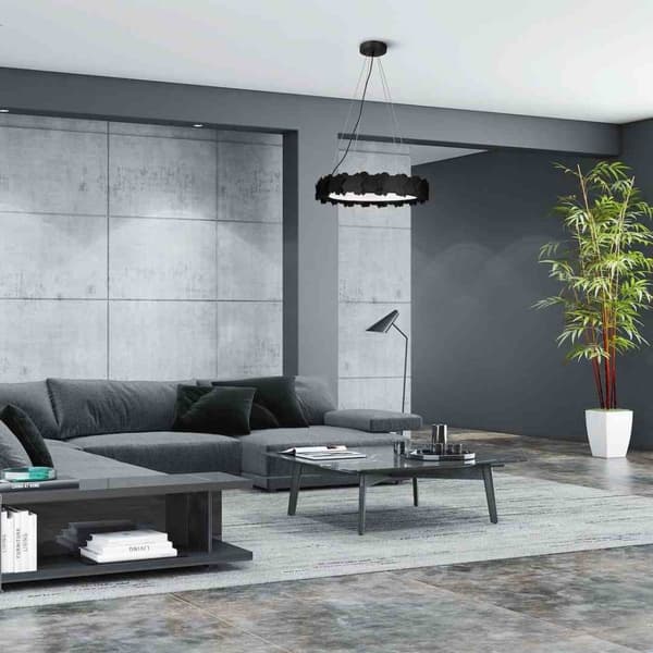 SOHO SVART 24W LED-pendellampa