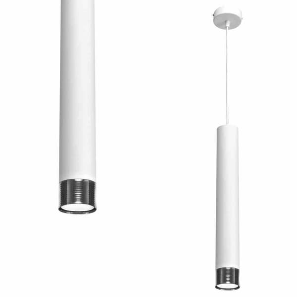 DANI WHITE/CHROME 1xGU10 pendel