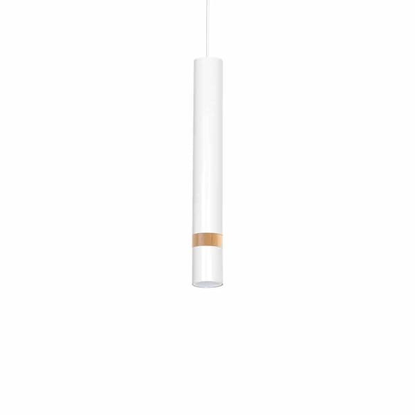 Hængelampe JOKER WHITE/WOOD 1xGU10