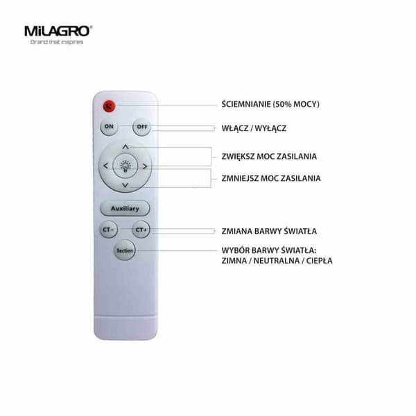 Loftslampe BONO 36W LED Ø390 mm